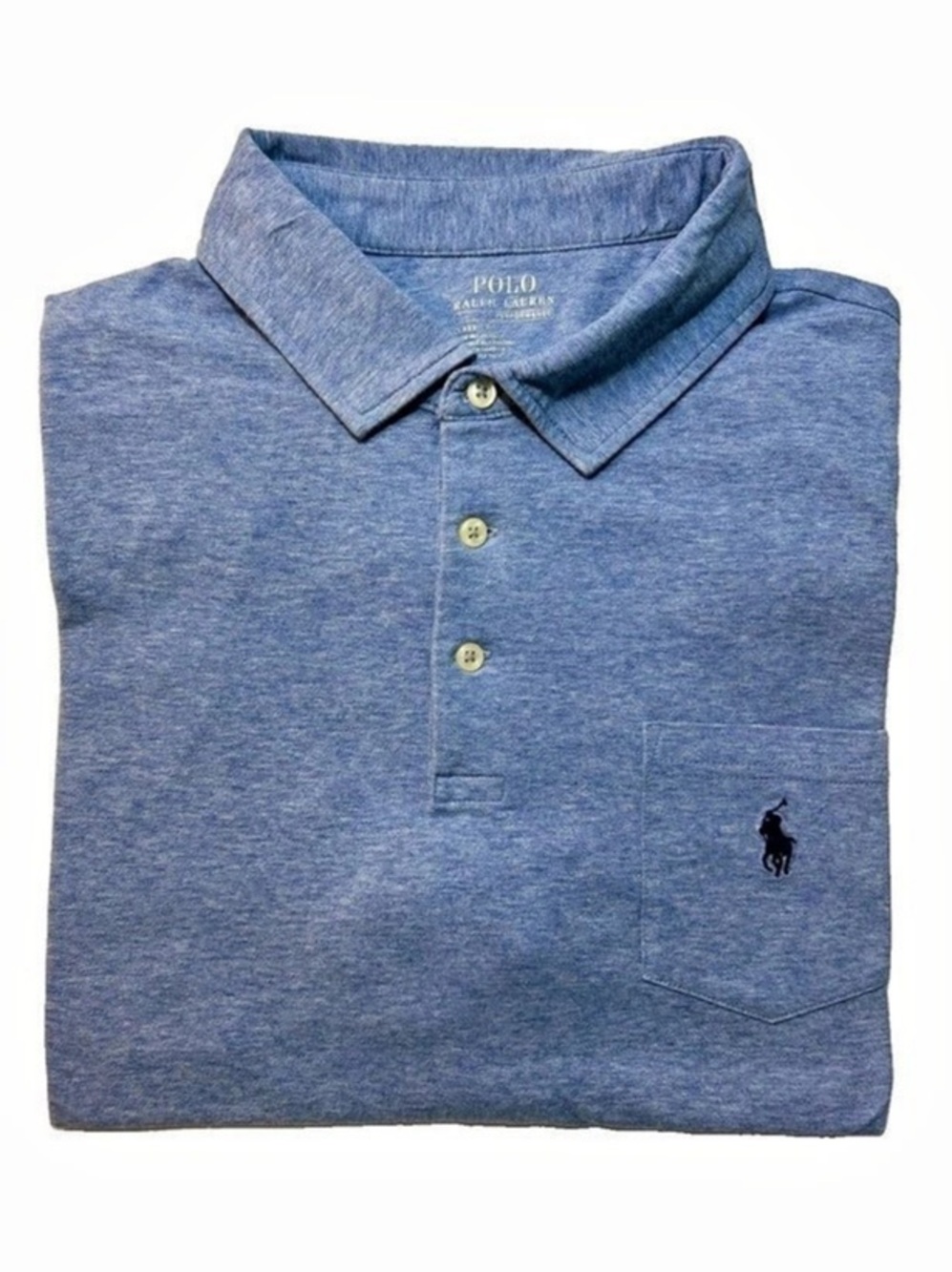 Polo Ralph Lauren Classic Fit Performance Polo Shirt Men's XL Polo Shirt in Blue